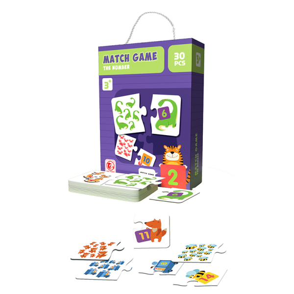 008084 Joc educational Numere 30pcs