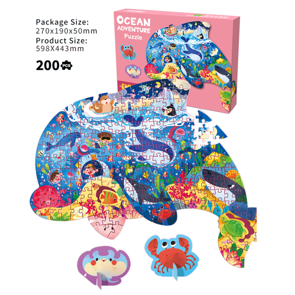 008090 Puzzle Ocean Adventure 200pcs