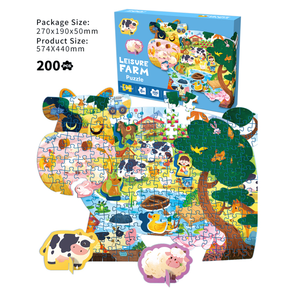 008091 Puzzle Ferma 200pcs