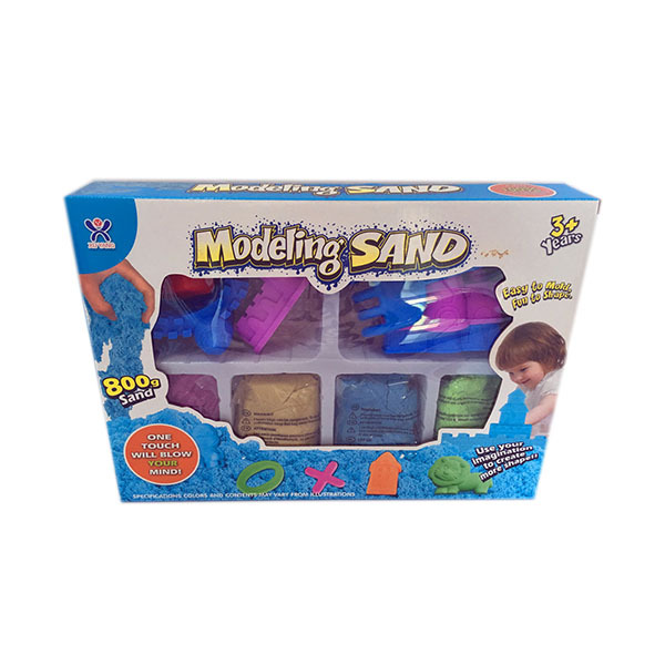 008165 Nisip kinetic cu forme (800g)