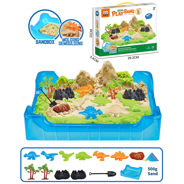 008170 Nisip cu forme Dino