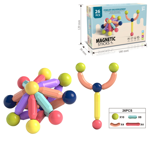 008287 Constructor magnetic 26pcs