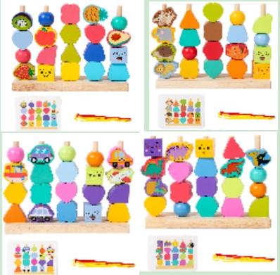 010105 Joc logic din lemn