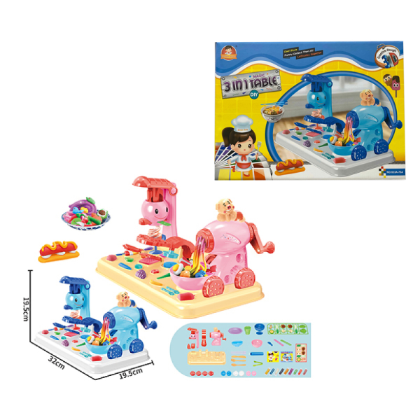 008698 Set creatie plastilina 3in1