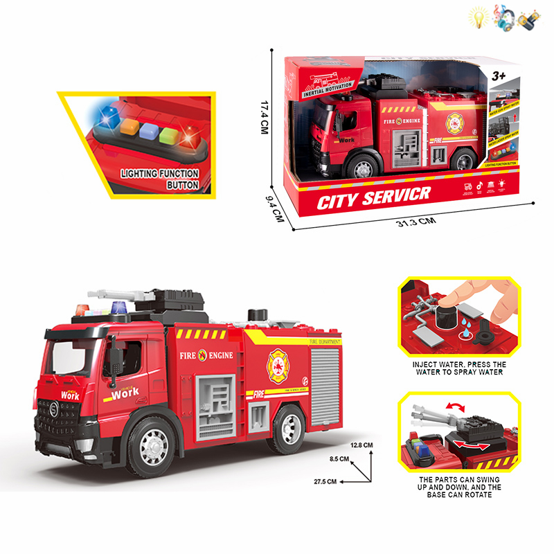 009851 Autospeciala cu inertie cu muzica si lumina