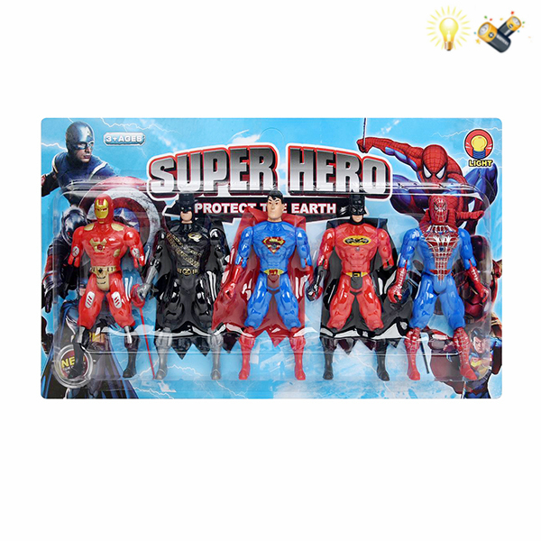 008882 Set eroi cu lumina