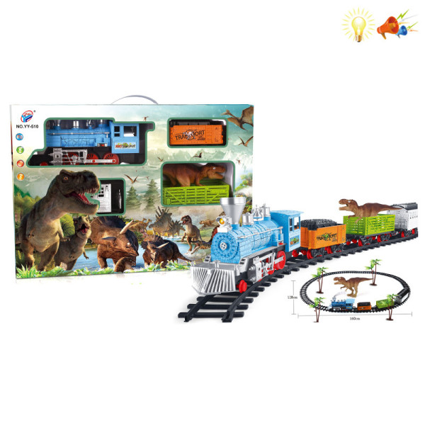 008903 Calea ferata cu tren cu sunete si lumina