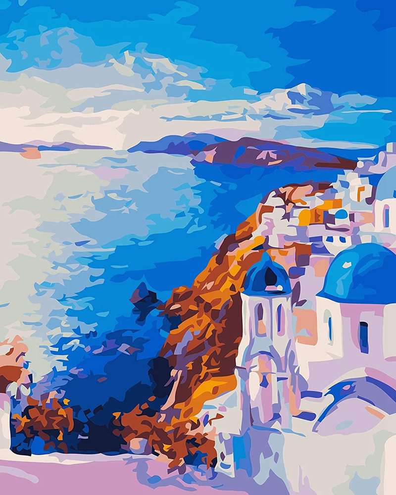 007724 Set de creatie - Pictura pe numere (in cutie) 40*50