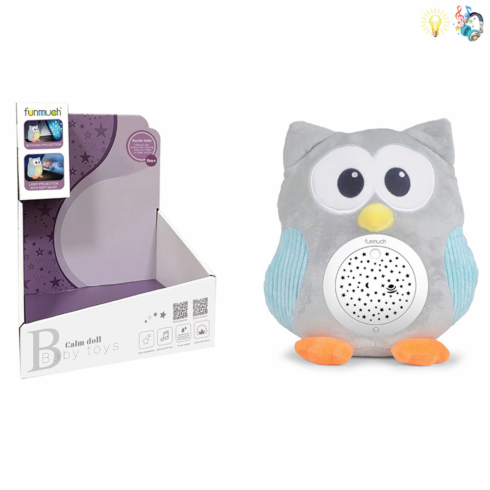 009895 Bufnita din plus cu proiectie si muzica