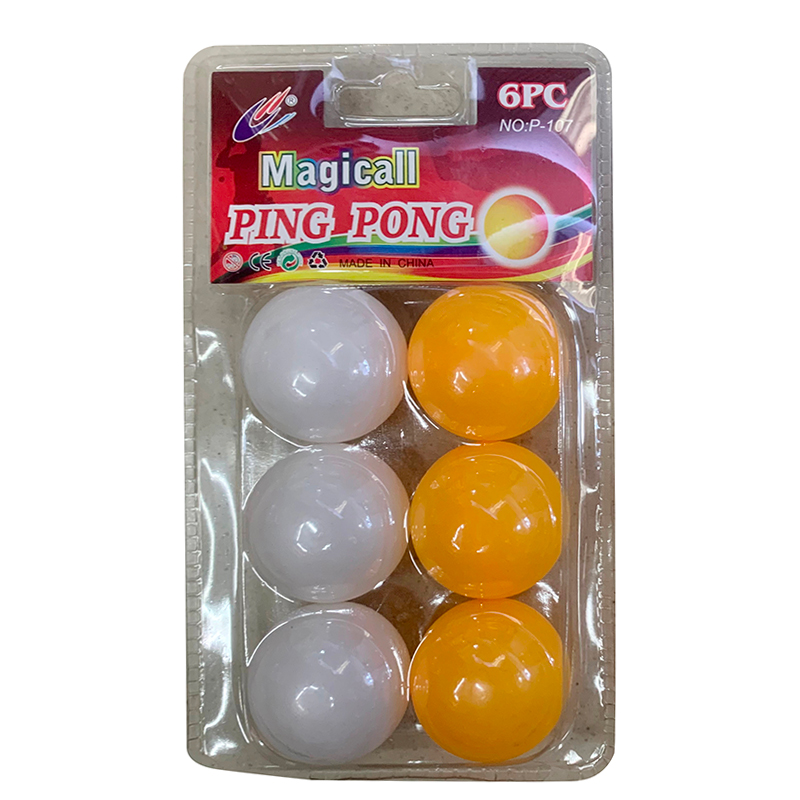 009937 Mingi pentru tenis de masa 6 buc