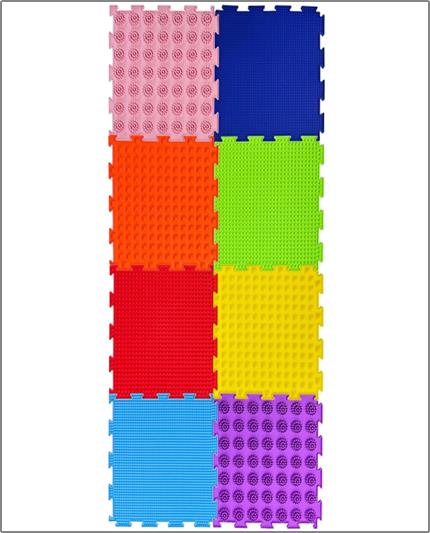 006090 Covoras ortopedic 25*25 (8 buc)