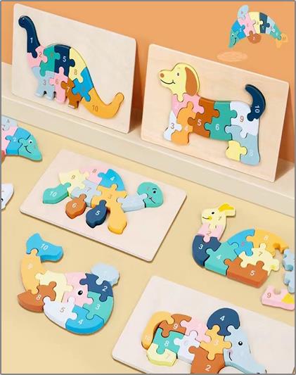 006233 Puzzle din lemn