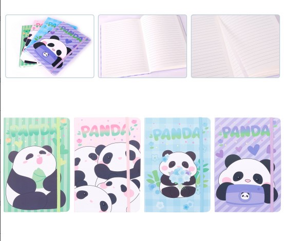 007603 Carnet A5 Panda
