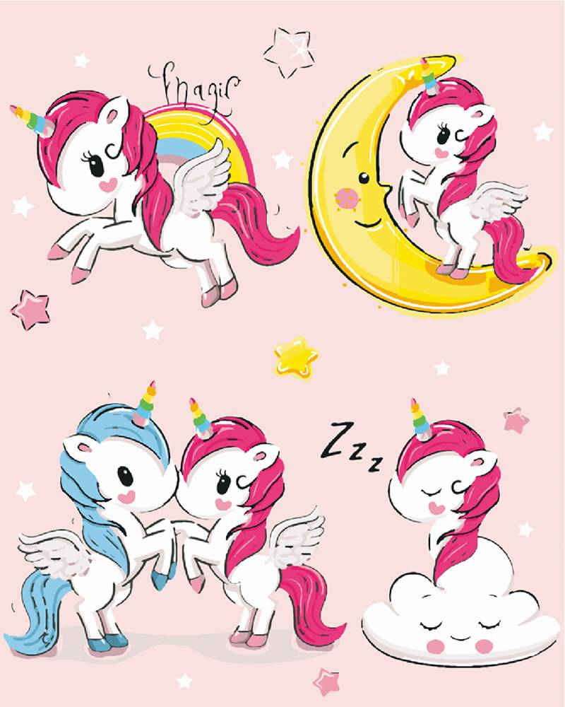 007705 Set de creatie - Pictura pe numere (in cutie) 30*40