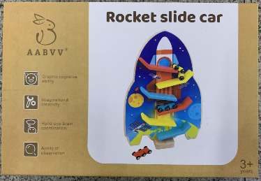 009049 Joc logic Racheta din lemn