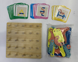 009057 Joc logic din lemn