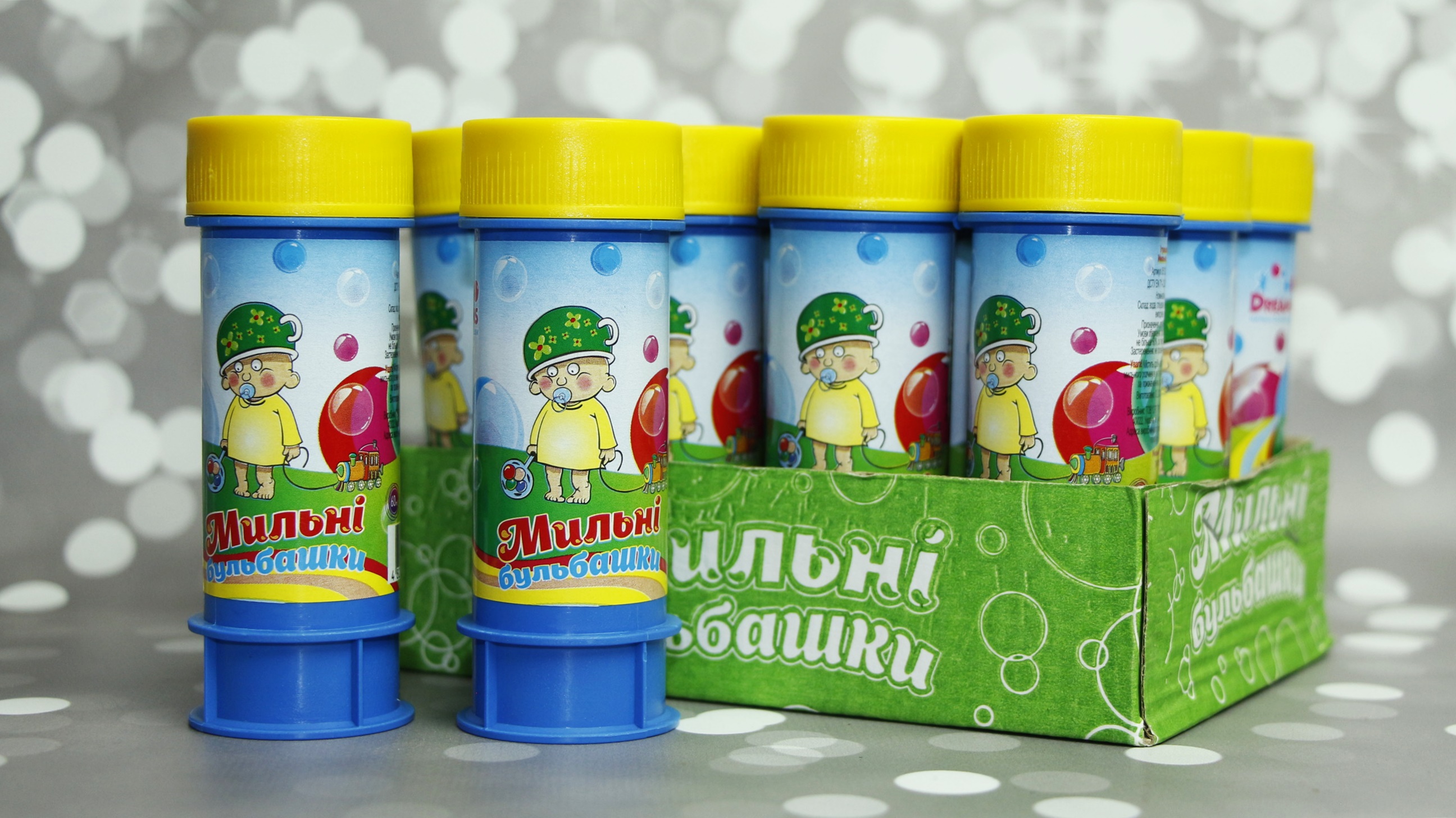 004081 Set bule de sapun 60ml (12 buc)