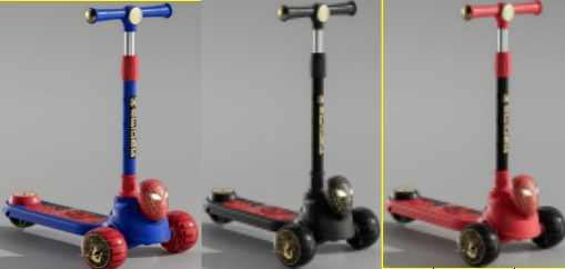 010031 Trotineta cu muzica si lumina