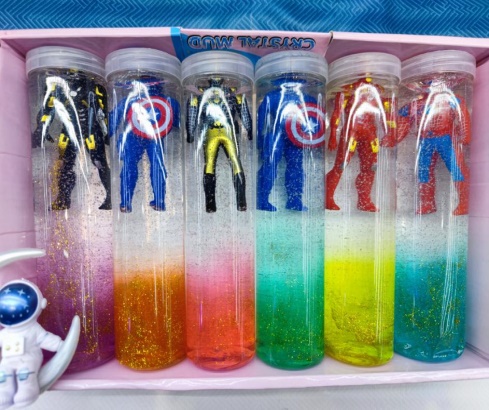 010042 Slime cu figurina 6buc