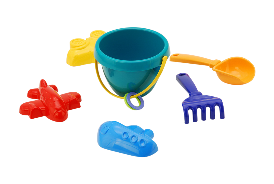 002239 Set "Lilia" caldarusa cu accesorii pentru nisip (5pcs)