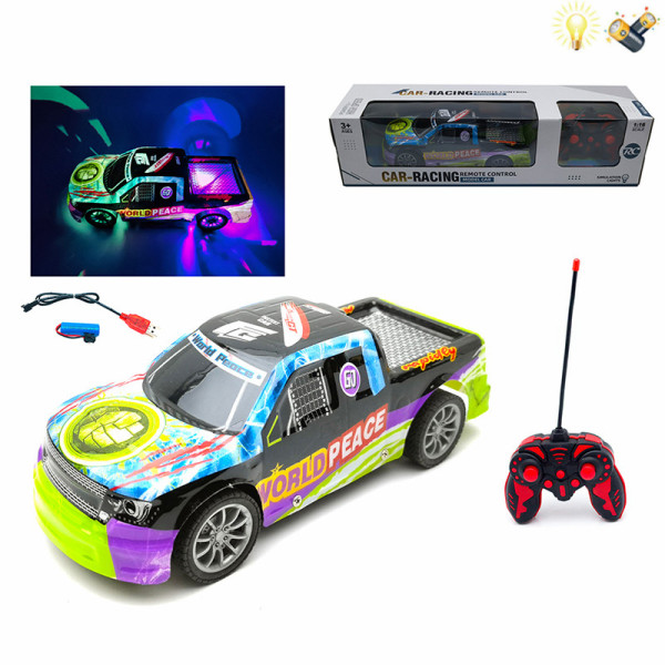 010212 Masina 1:16 cu R/C cu acumulator cu lumina