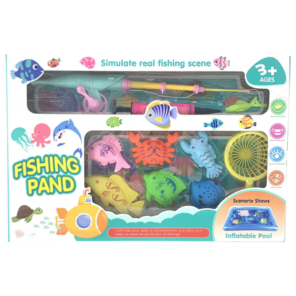 010236 Set pescuit magnetic cu bazin