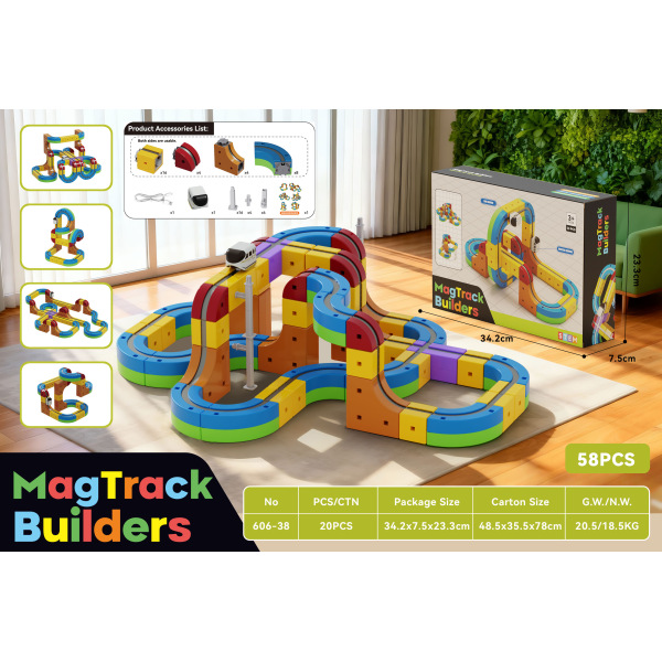 010209 Trasa magnetica cu masina cu USB