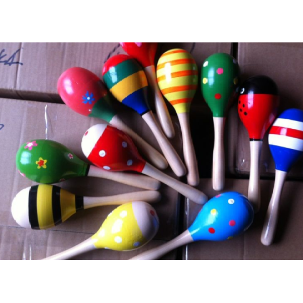 010272 Jucarie din lemn - Maracas
