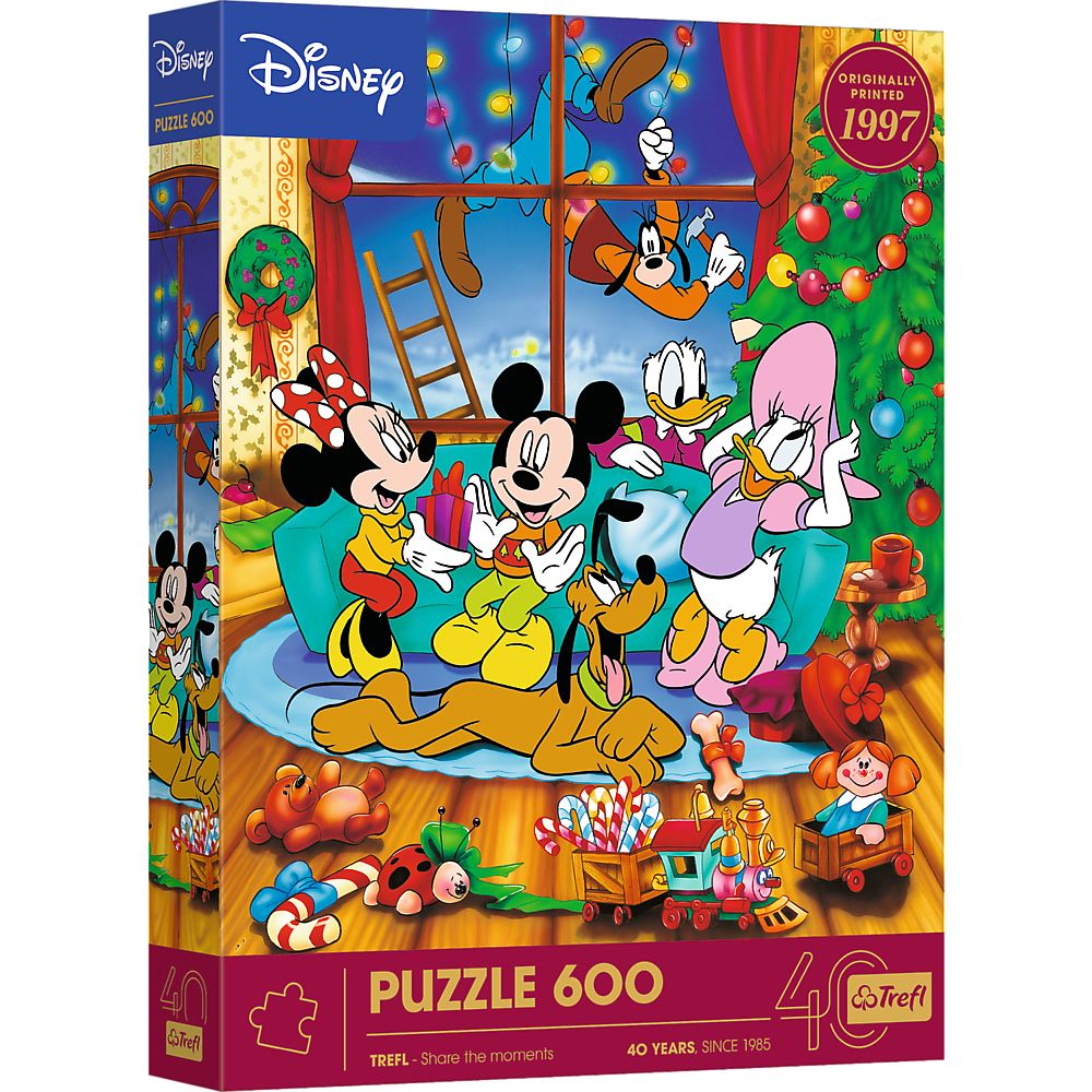 010893 Puzzle 600  "Mickey Mouse și prietenii"