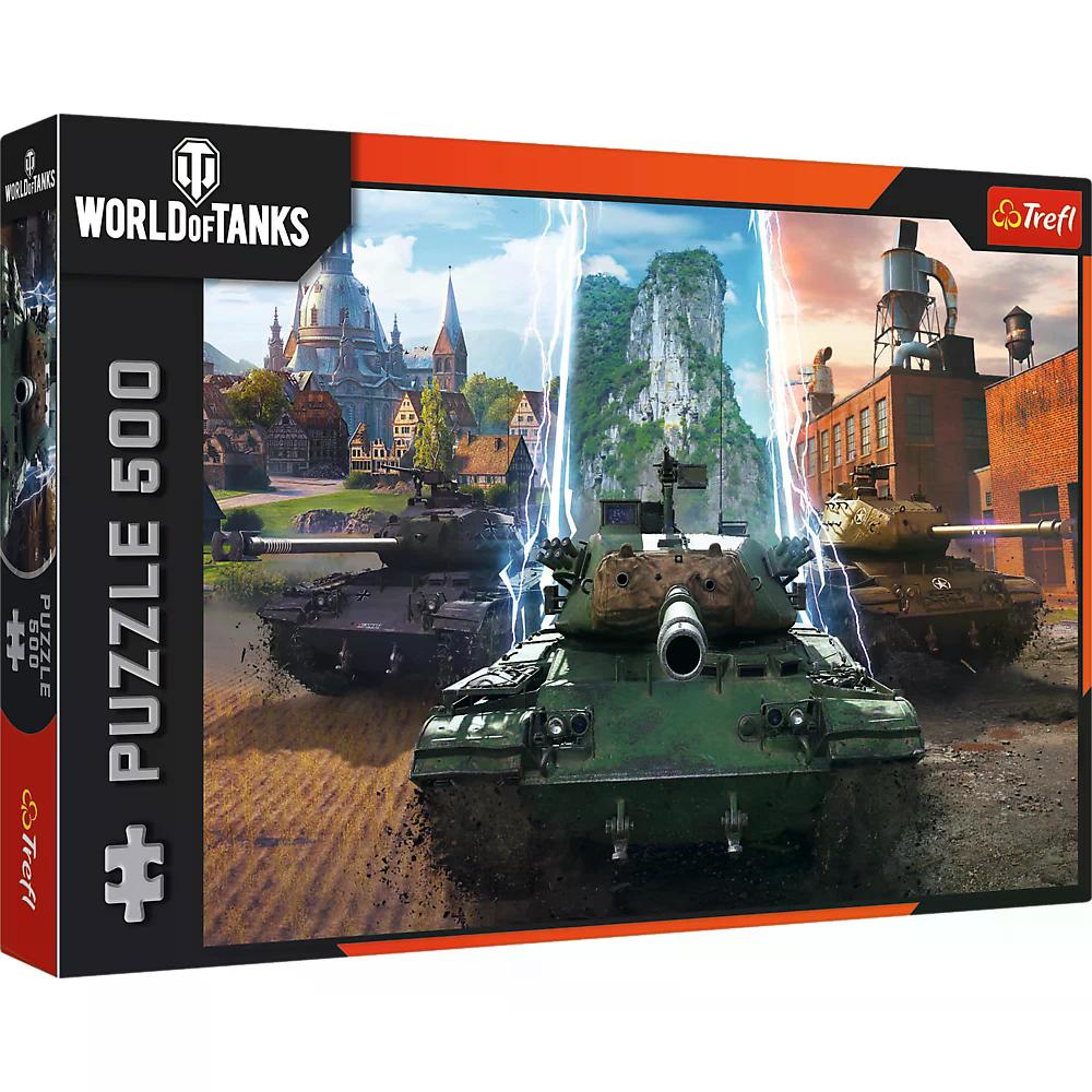010913 Puzzle 500 "World of Tanks: E timpul pentru acțiune!"