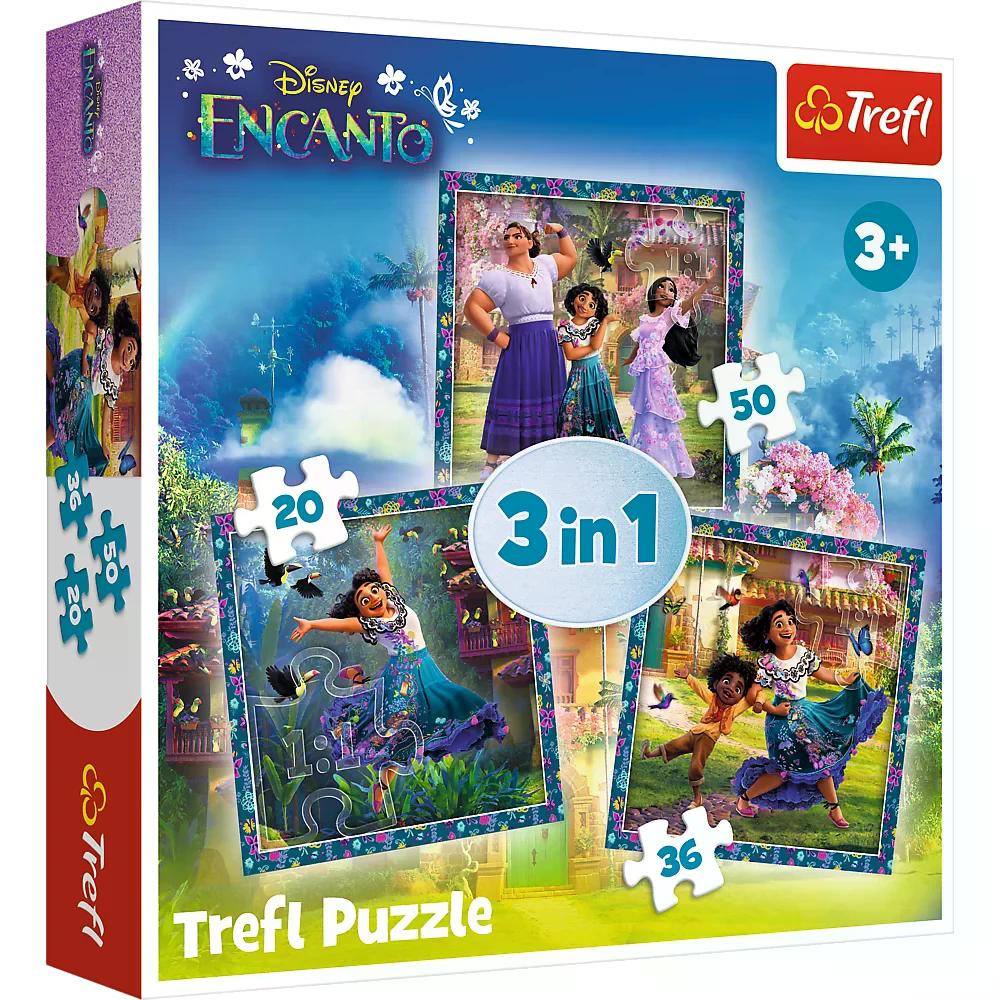 010922 Puzzle 3in1 "Eroii Encanto"