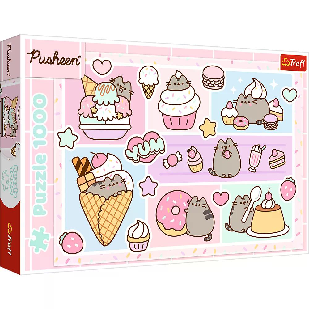 010911 Puzzle 1000 "Pusheen"