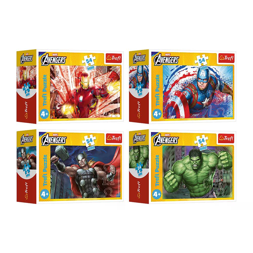 010993 Puzzle 54Mini "Abilități neobișnuite ale Răzbunătorilor"