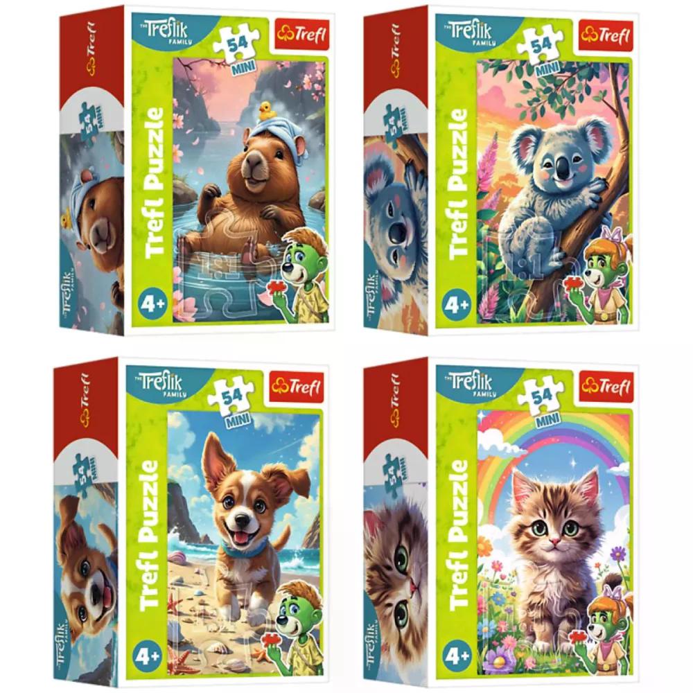 010994 Puzzle 54Mini "Lumea aventurii a lui Treflix"