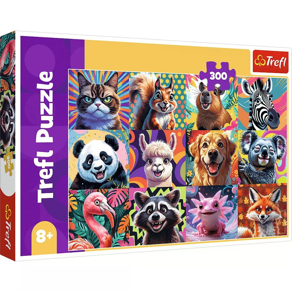 010964 Puzzle 300 "Portrete amuzante de animale"