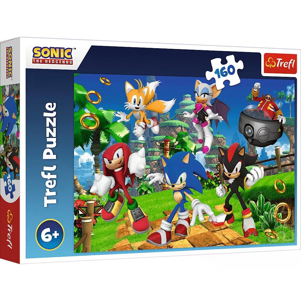 010945 Puzzle 160 "Sonic și prietenii"