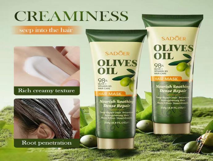 009672 Conditioner pentru par 250ml - Olives oil