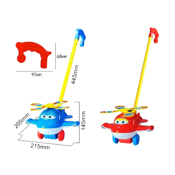 010199 Jucarie cu suport de tragere - elicopter
