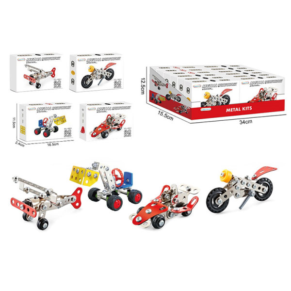 010439 Constructor din metal (12buc)