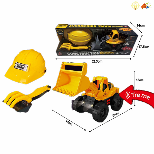 010428 Set Autospeciala cu lumina si sunete  cu casca