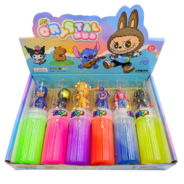 010398 Slime cu figurina (set 6buc)