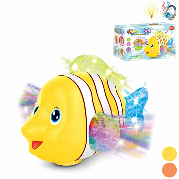 010429 Jucarie cu muzica si lumina - Pește