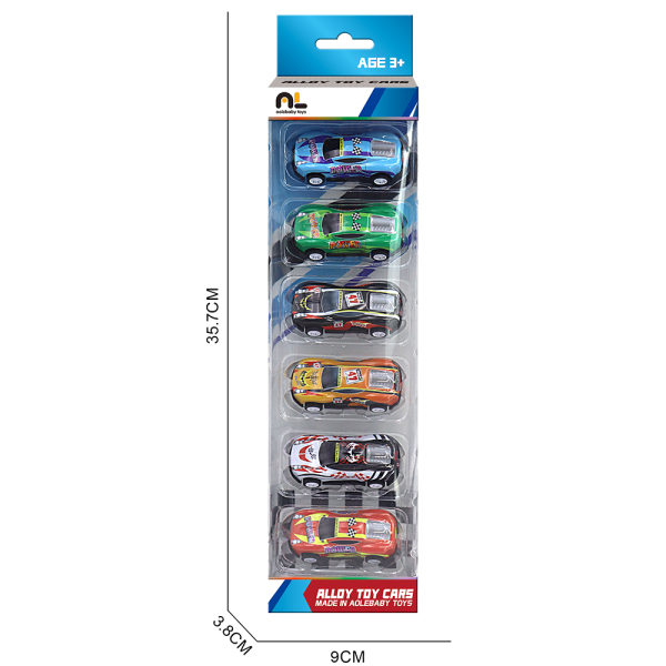 010420 Set masini din metal 6buc