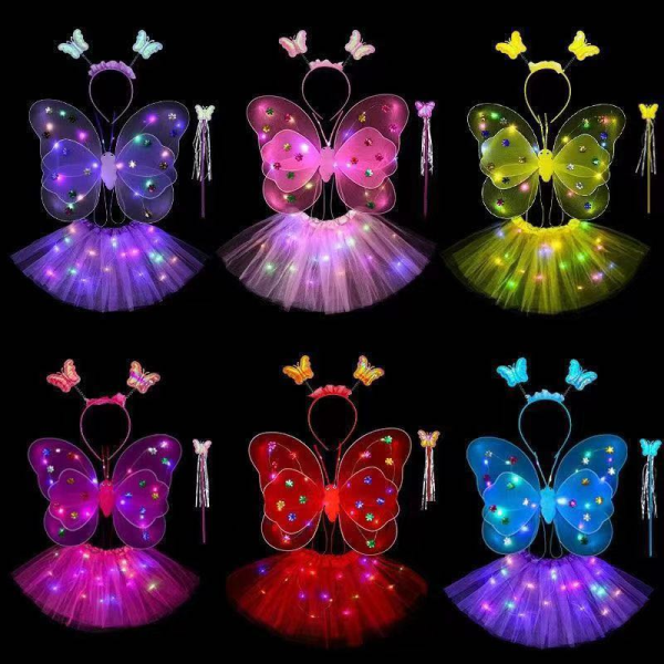 003778 Set aripi,fusta,cerc cu lumina