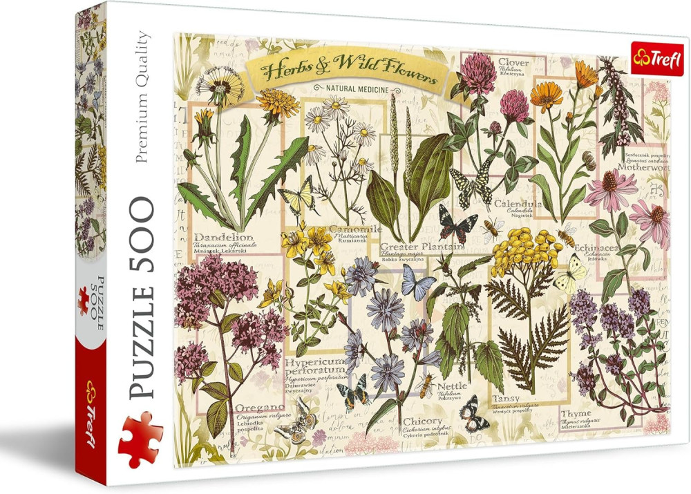 007889 Puzzle 500  "Herbarium"