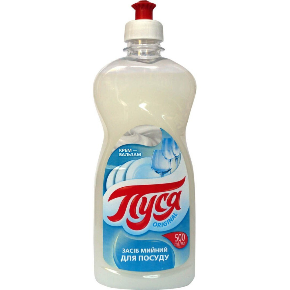 010582 Detergent de vase Cremă-Balsam "Pusea" 500 ml