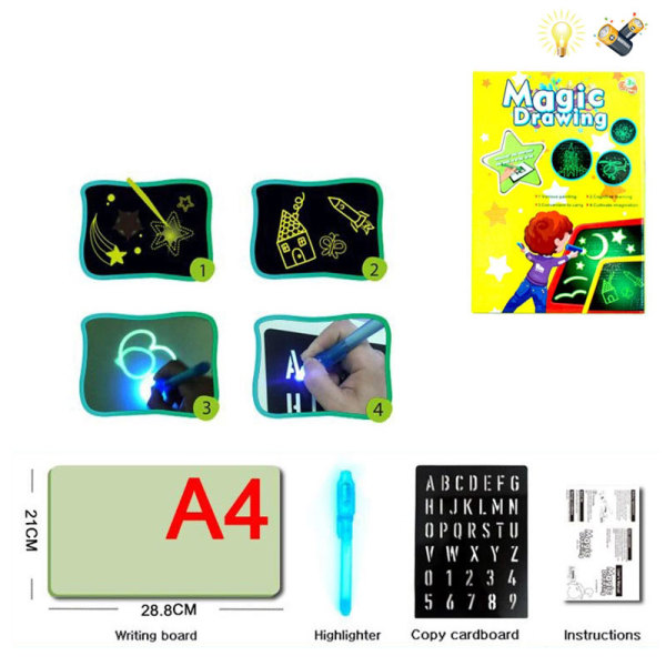 001127 Tabla fluorescenta