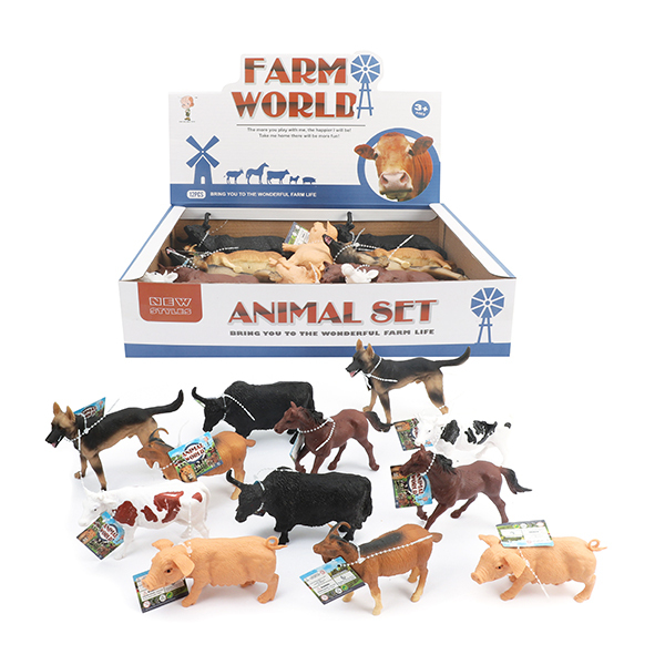 004950 Set animale domestice (12 buc)