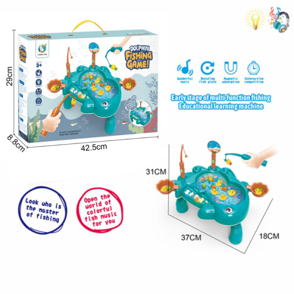 007448 Set pescuit cu muzica si lumina
