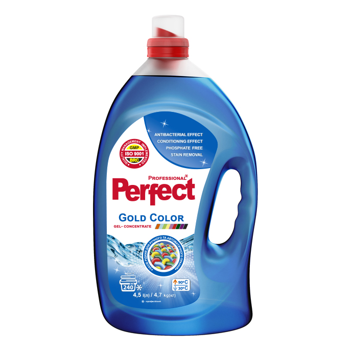 010560 Detergent lichid de rufe PERFECT Gold - Color 4,5L